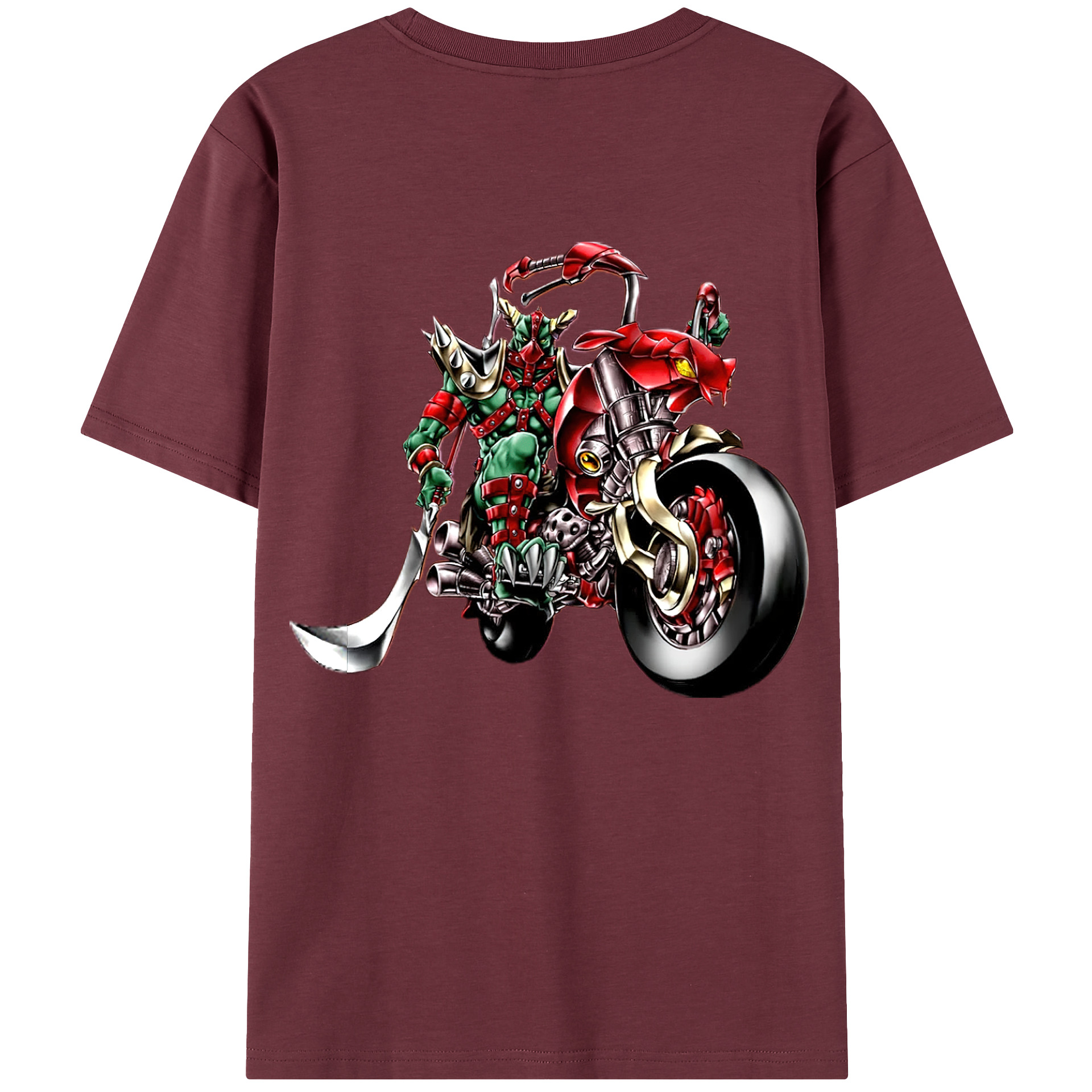 （画像用） 遊☆戯☆王 Yu-Gi-Oh! 綿100％半袖Tシャツ（背面プリント）